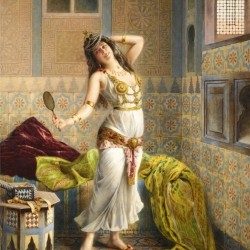 The young harem dancer
